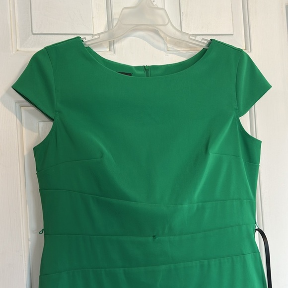 ALYX Green women’s dress with black belt size 16 - Picture 2 of 5